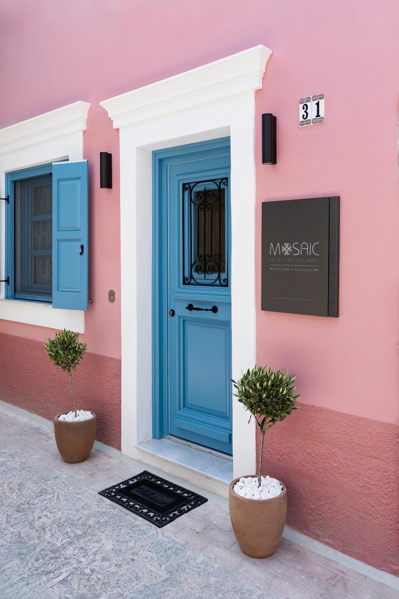 Mosaic Luxury Home Rhodes City Exterior foto