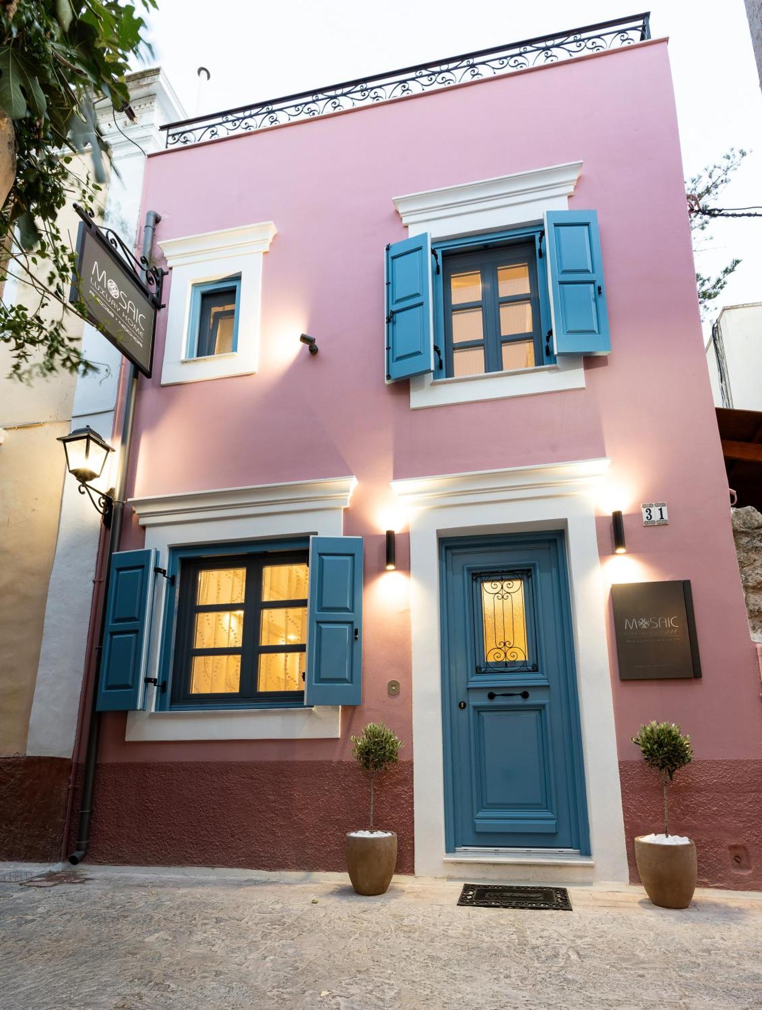 Mosaic Luxury Home Rhodes City Exterior foto